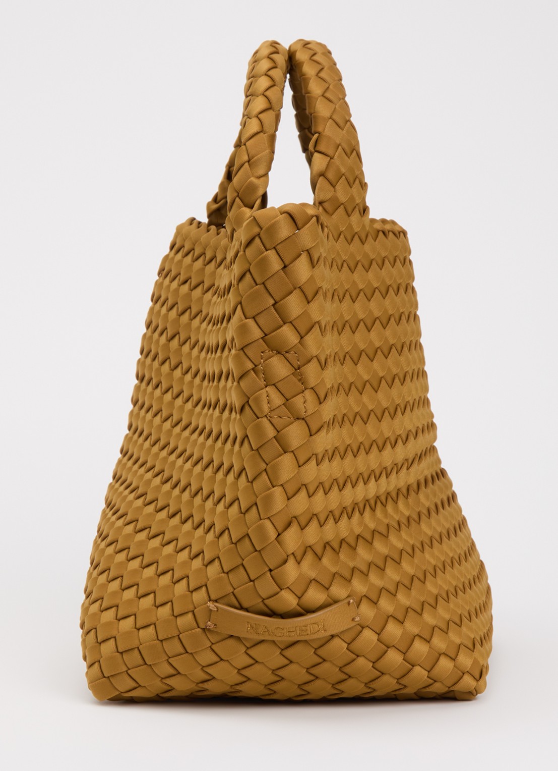 Naghedi St Barths Small shopper met uitneembaar etui - detail 2 okergeel