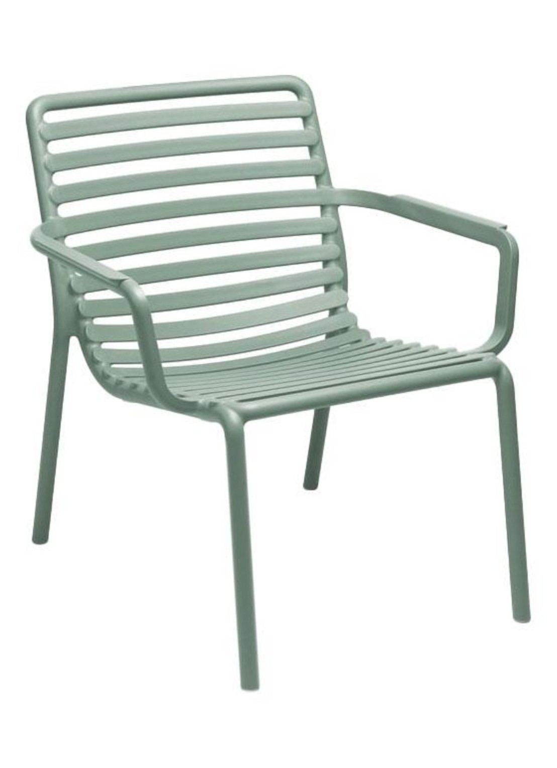 Nardi Doga Relax fauteuil  - voorkant lindegroen