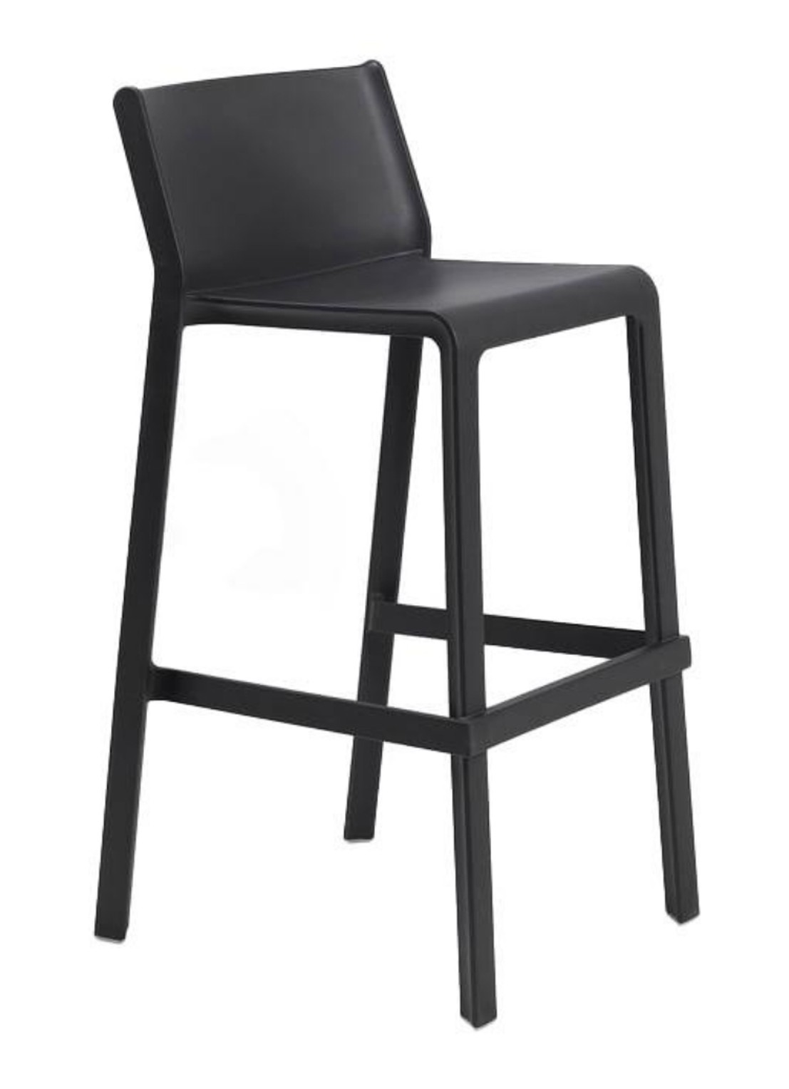 Nardi Trill barkruk 97 cm  - voorkant antraciet