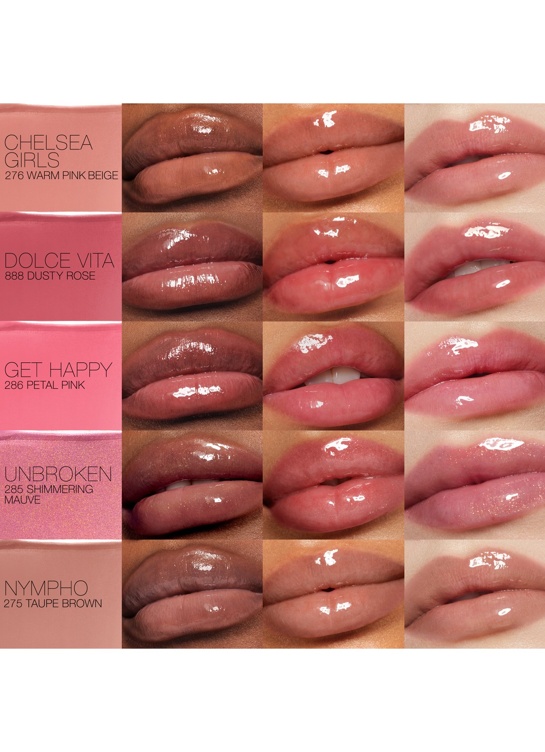 NARS Afterglow Lip Shine - lipgloss - detail 5 get happy