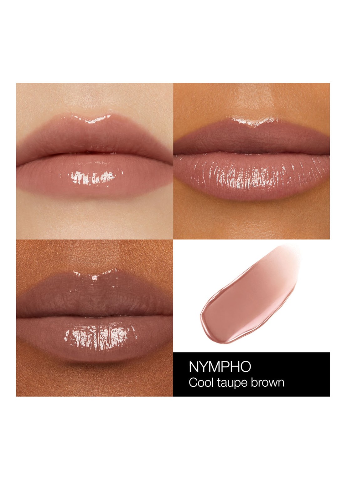NARS Afterglow Lip Shine - lipgloss - detail 4 nympho