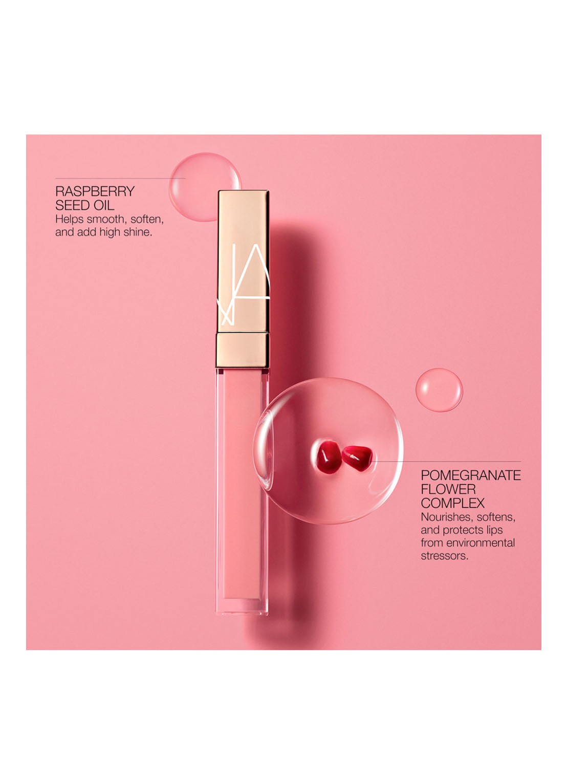 NARS Afterglow Lip Shine - lipgloss - detail 5 supervixen