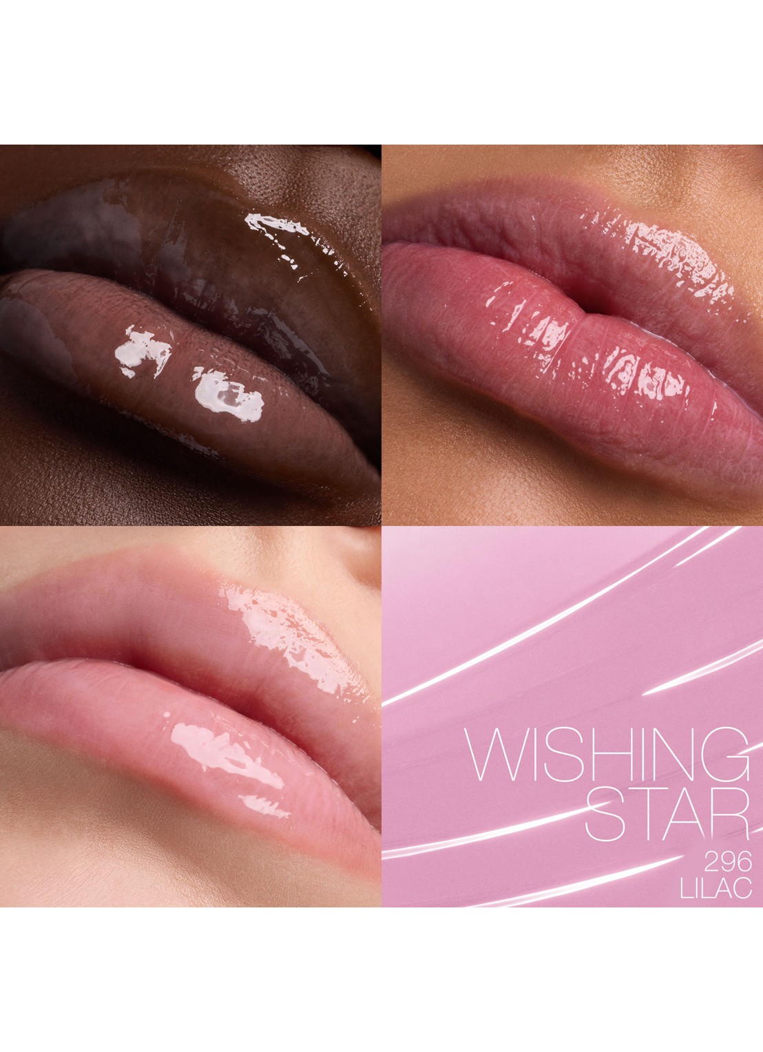 NARS Afterglow Lip Shine - lipgloss - achterkant 6 wishing star