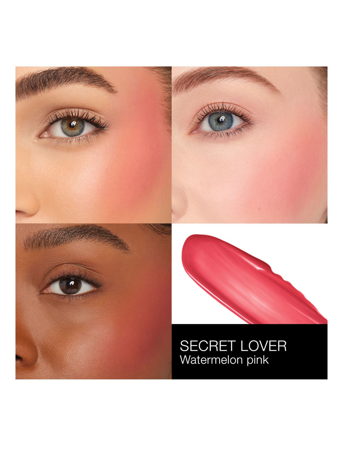 NARS Afterglow Liquid Blush - vloeibare blush - detail 3 secret lover