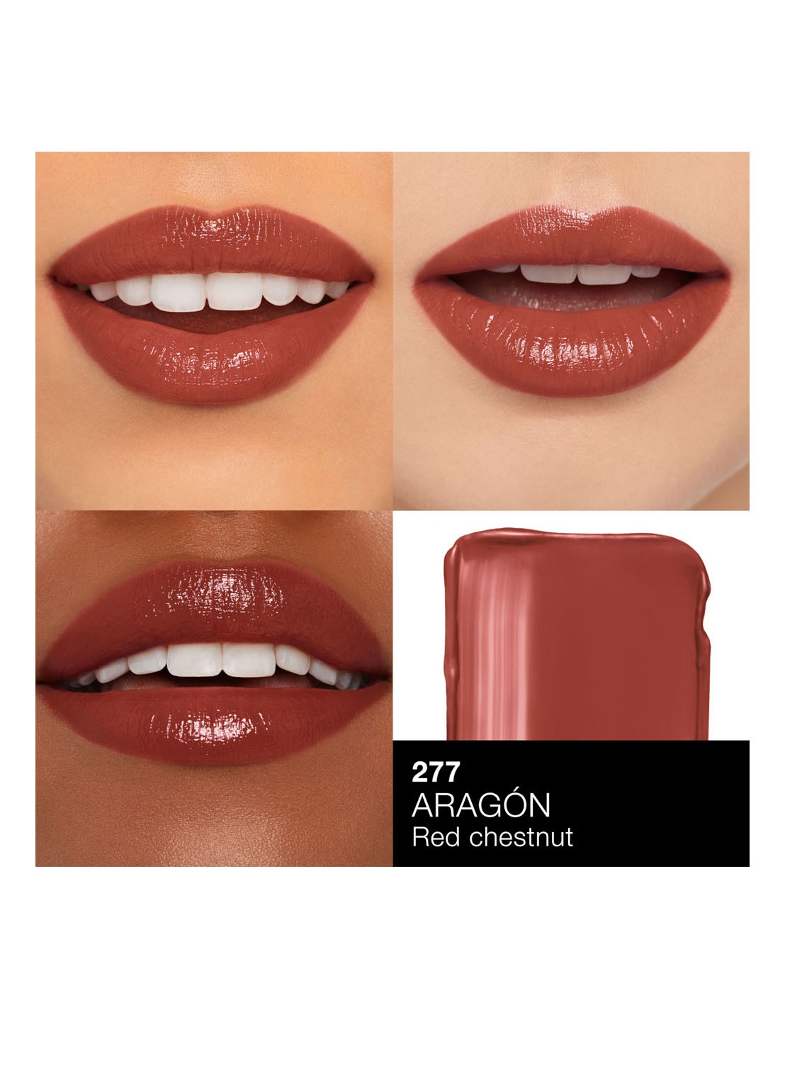 NARS Afterglow Sensual Shine Lipstick - detail 3 aaragón - 277