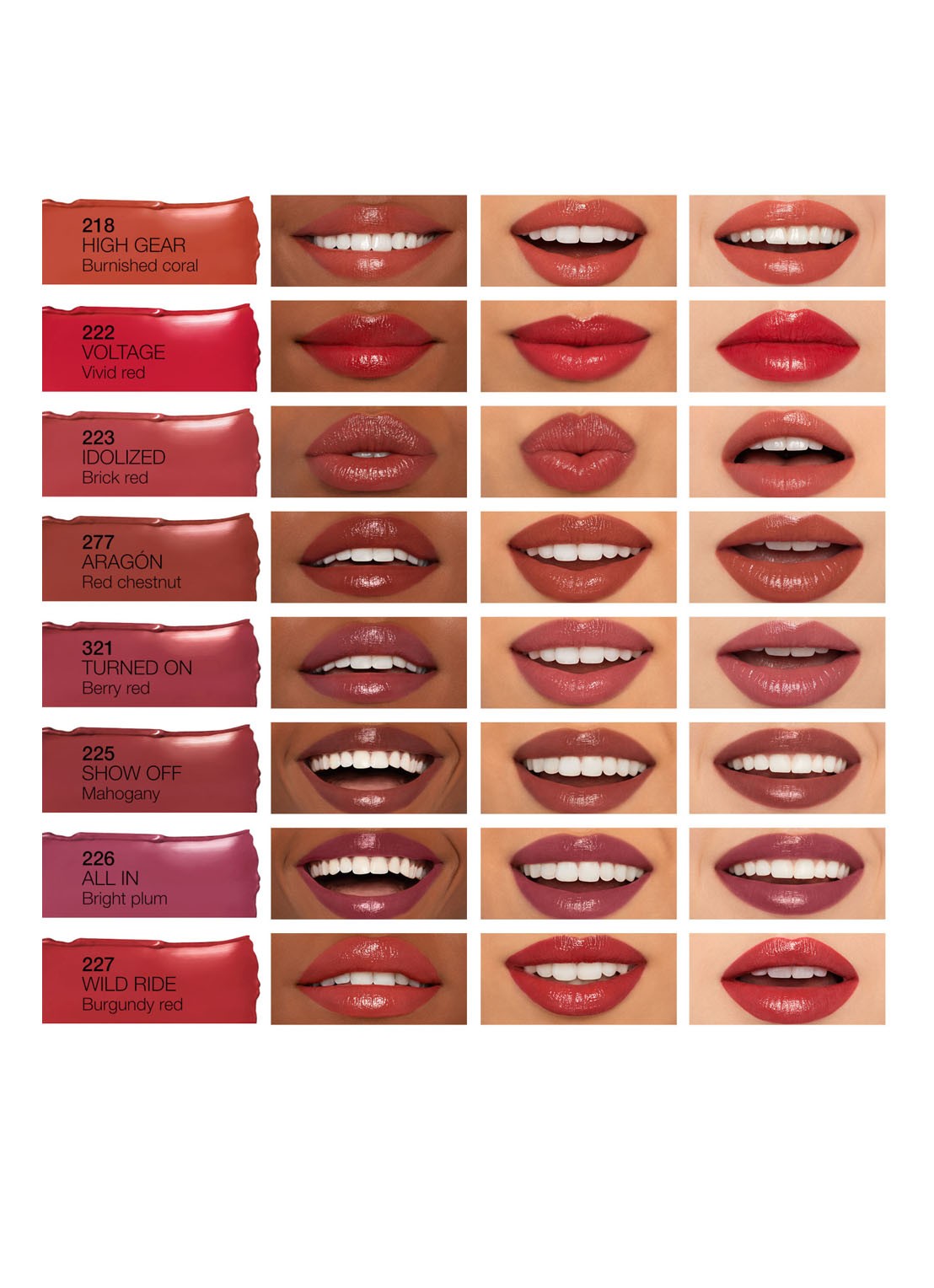 NARS Afterglow Sensual Shine Lipstick - detail 4 aaragón - 277