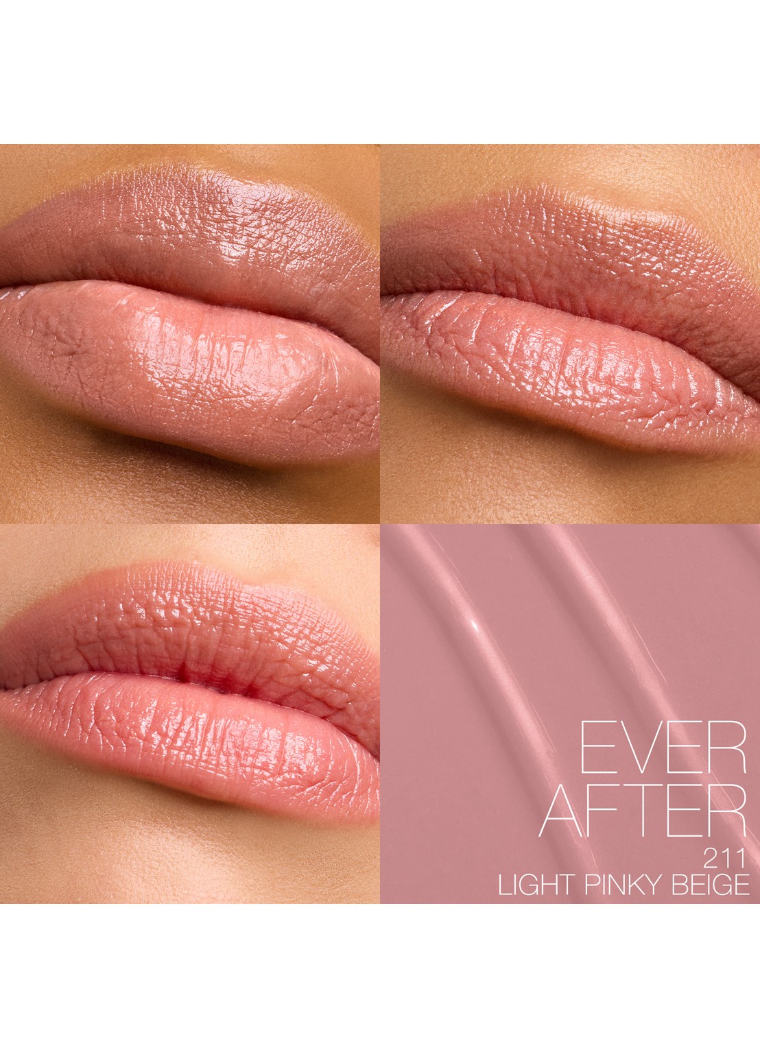 NARS Afterglow Sensual Shine Lipstick  - achterkant 8 211 - ever after