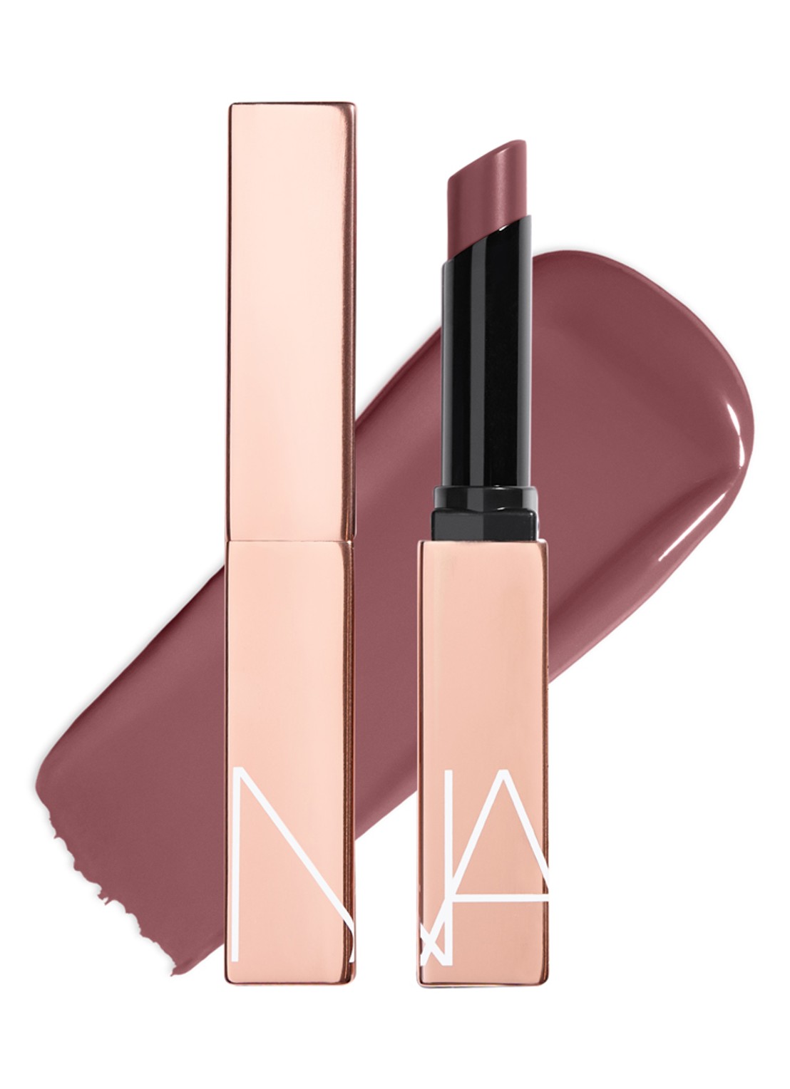 NARS Afterglow Sensual Shine Lipstick - voorkant 2 229 - hot rush