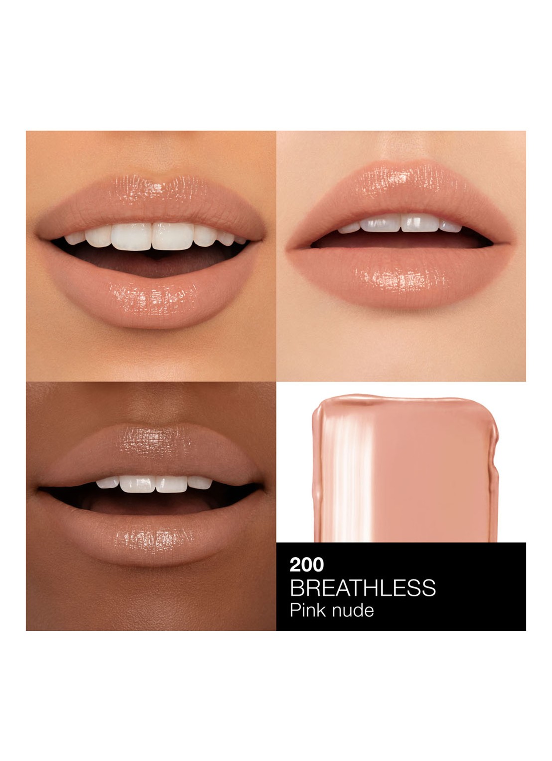 NARS Afterglow Sensual Shine Lipstick - detail 5 breathless - 200