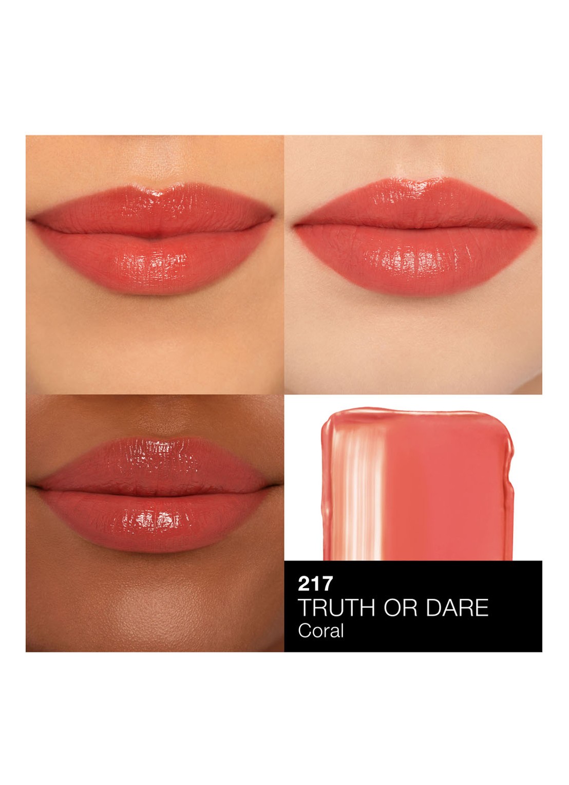 NARS Afterglow Sensual Shine Lipstick - detail 3 truth or dare - 217