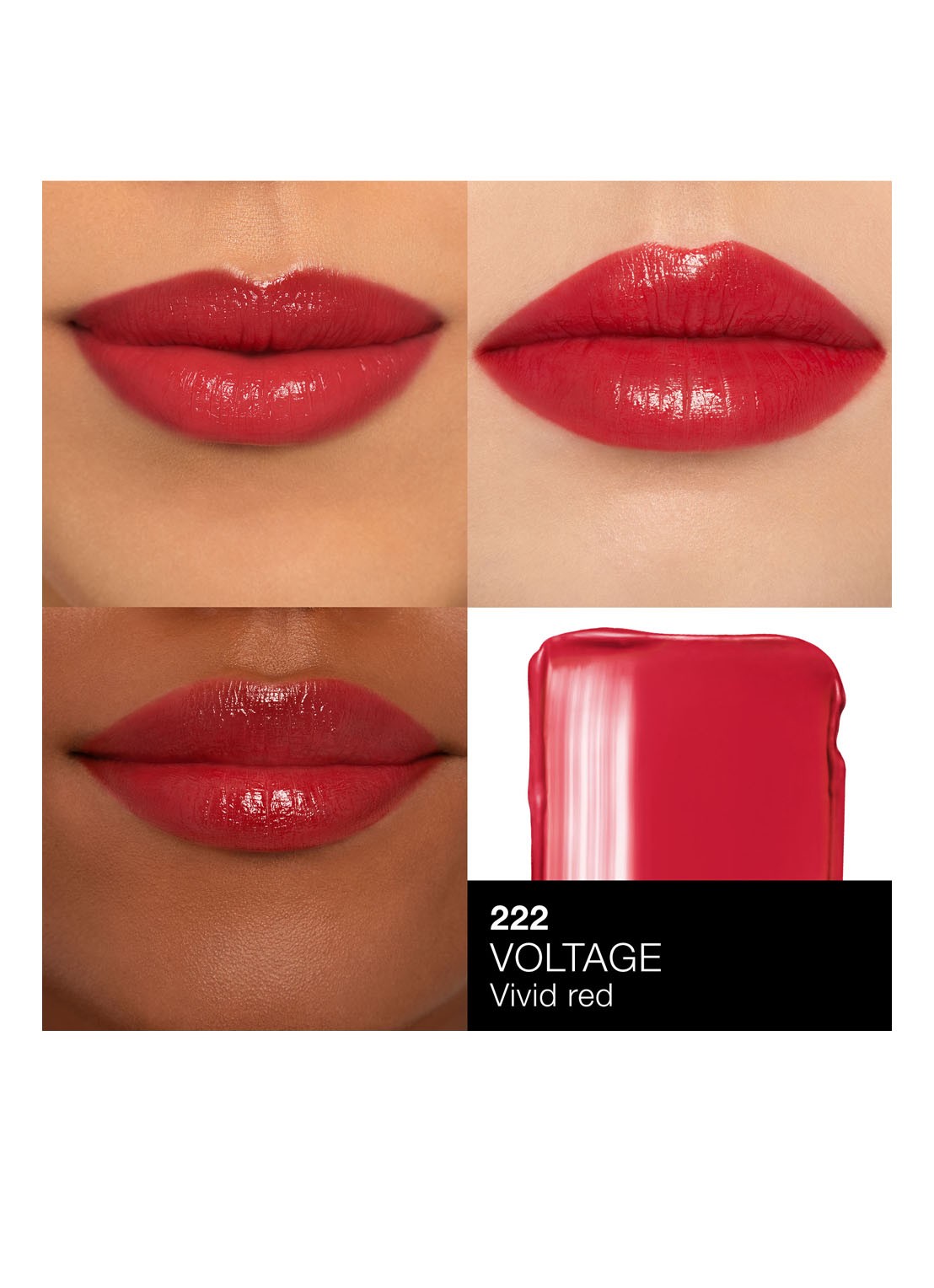 NARS Afterglow Sensual Shine Lipstick - detail 3 voltage - 222