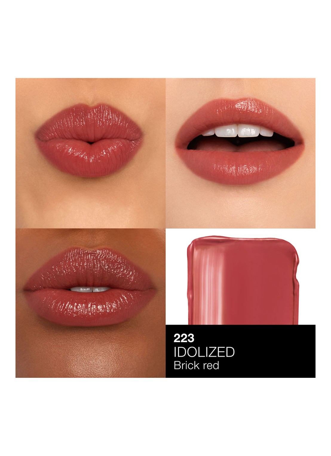 NARS Afterglow Sensual Shine Lipstick - detail 3 idolized - 223