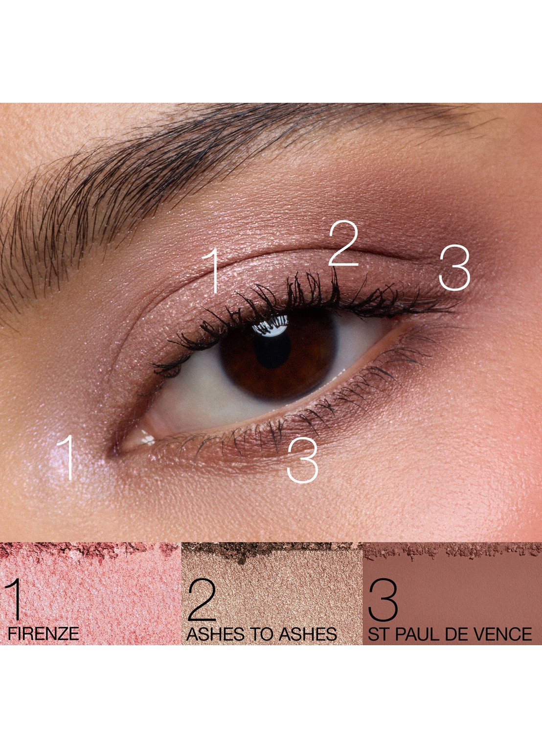 NARS Après Ski Cheek & Eye Palettes - oogschaduwpalette - detail 3 aspen highlands