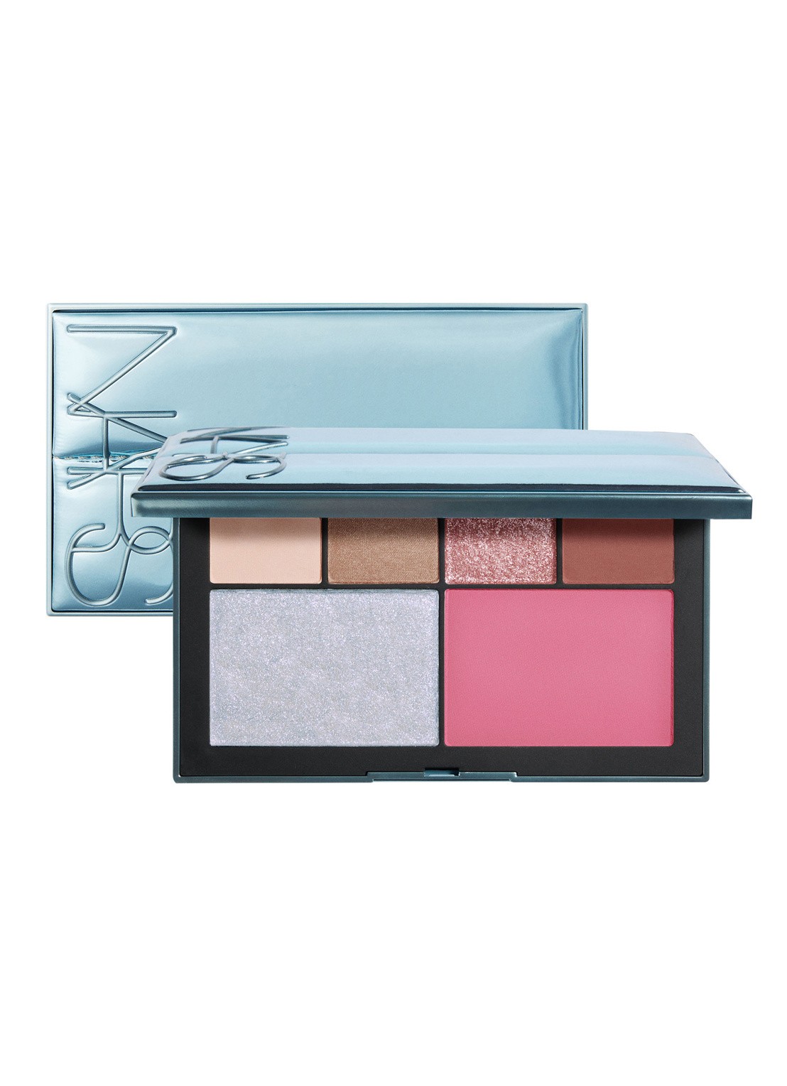 NARS Après Ski Cheek & Eye Palettes - oogschaduwpalette - voorkant aspen highlands