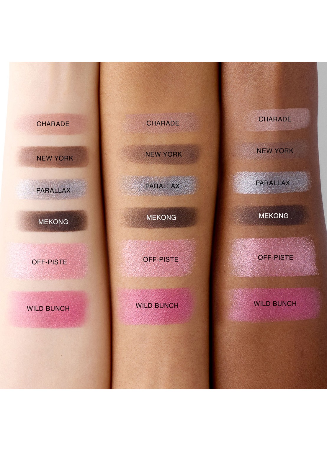 NARS Après Ski Cheek & Eye Palettes - oogschaduwpalette - detail 2 snow games