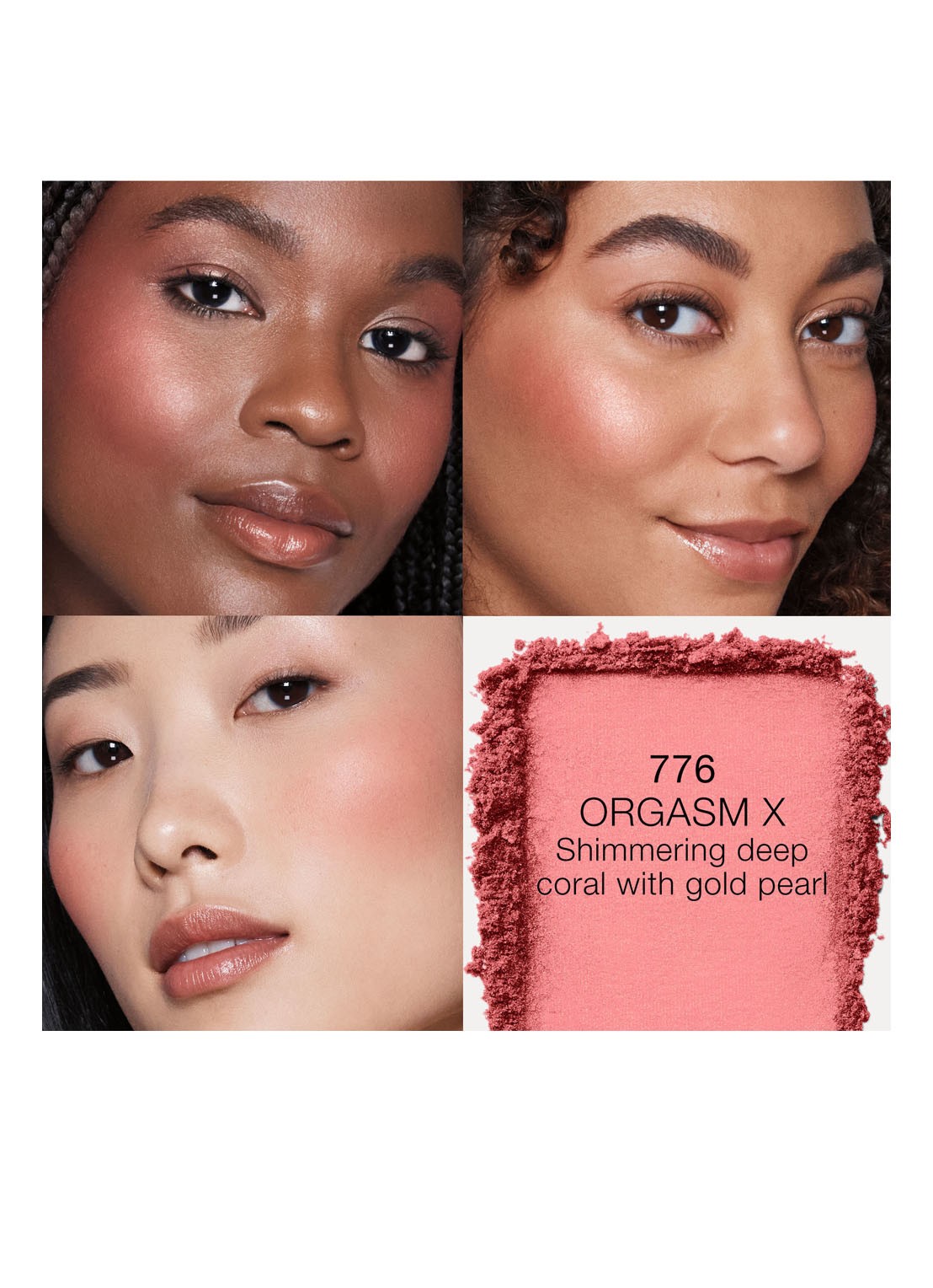 NARS Blush Refill - navulling - voorkant 2 orgasm x 776