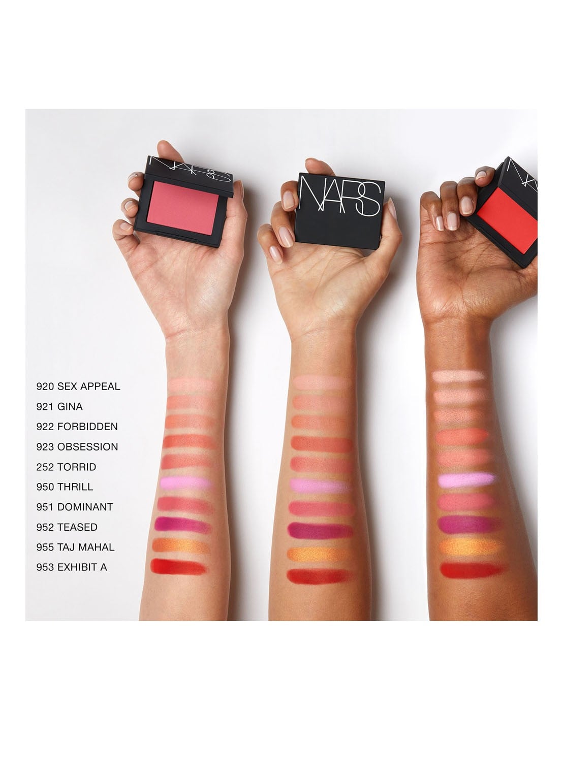 NARS Blush - detail 4 taj mahal - 955