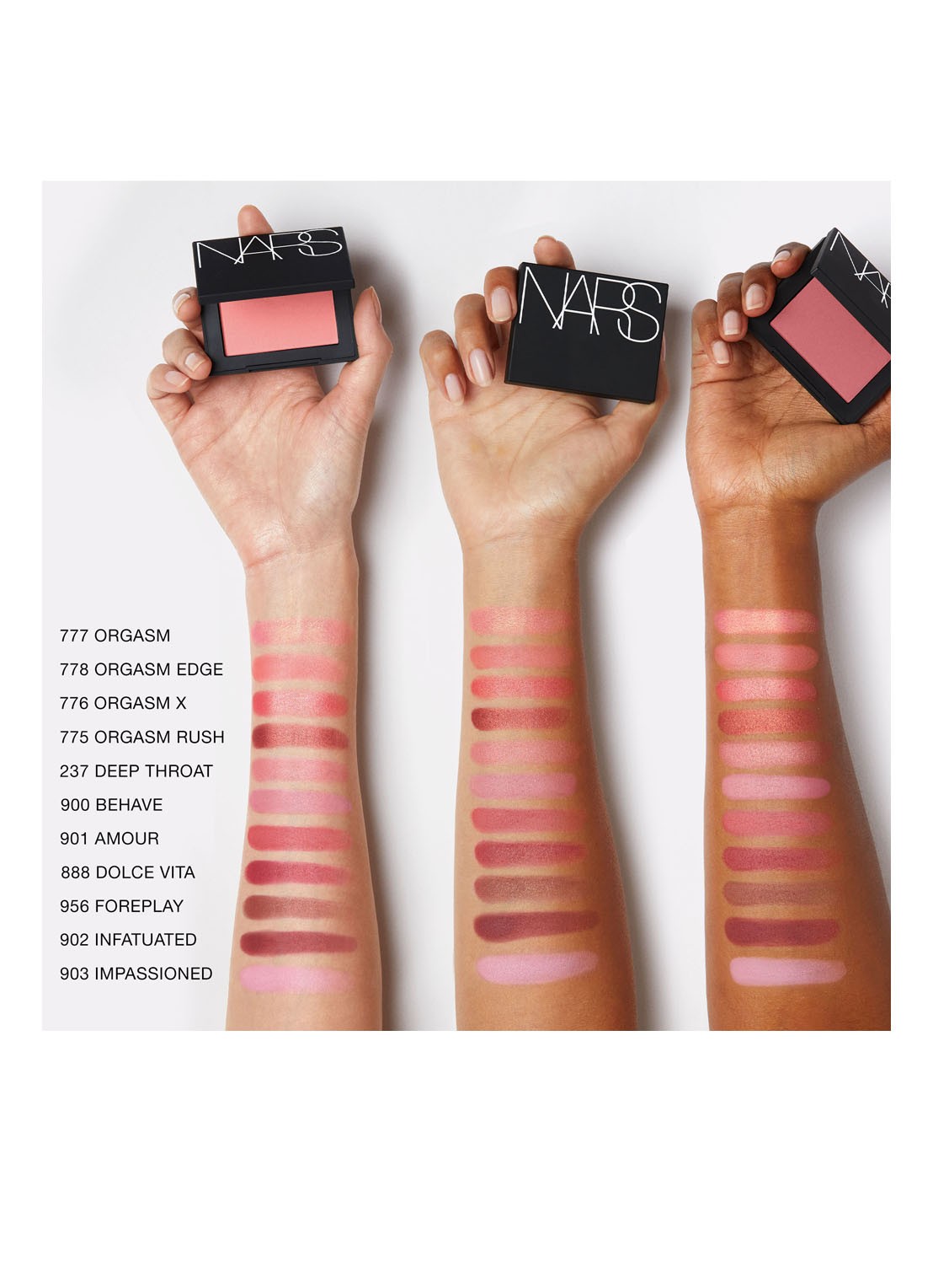 NARS Blush - detail 4 foreplay - 956