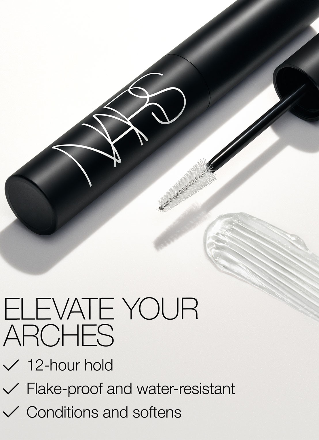 NARS Brow Shaping Gel - wenkbrouwgel - detail 3 clear