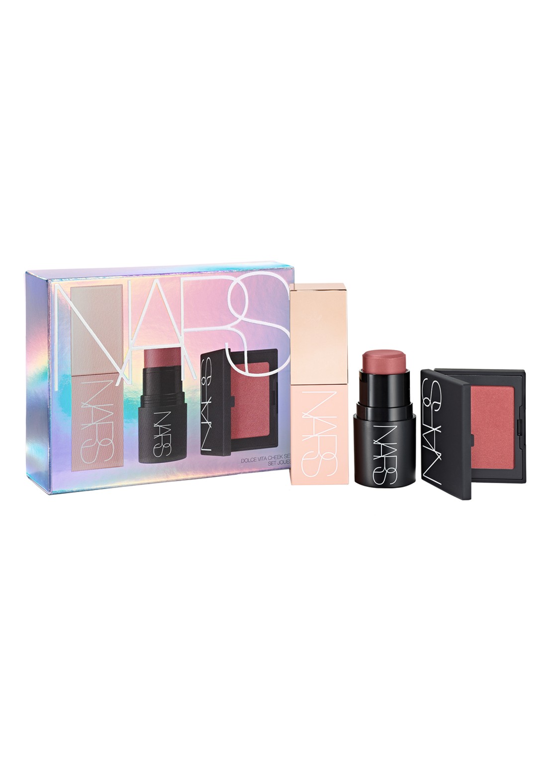 NARS Dolce Vita Cheek Set - mini make-up set - voorkant undefined
