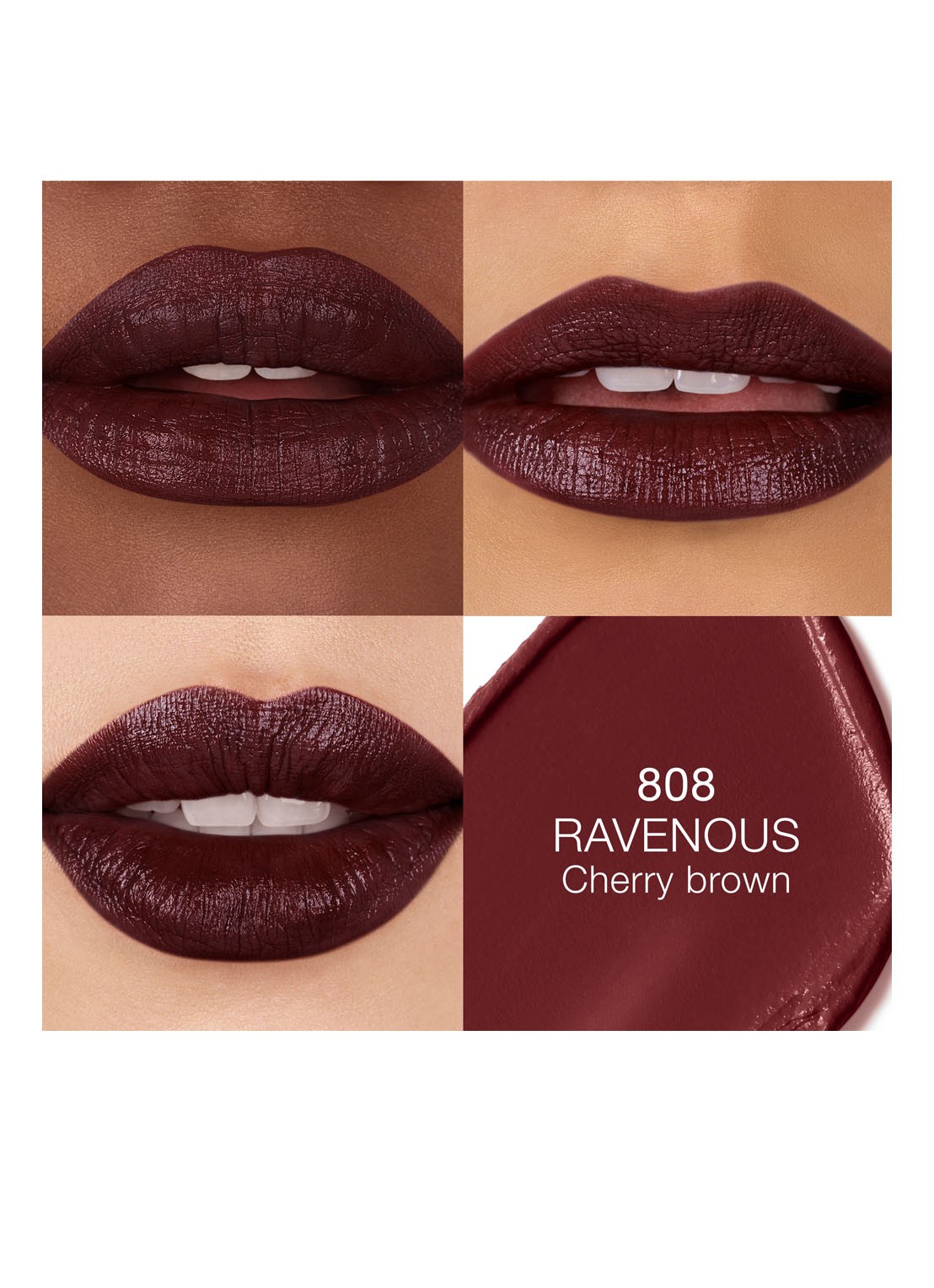 NARS Explicit Lipstick - detail 4 ravenous - 808