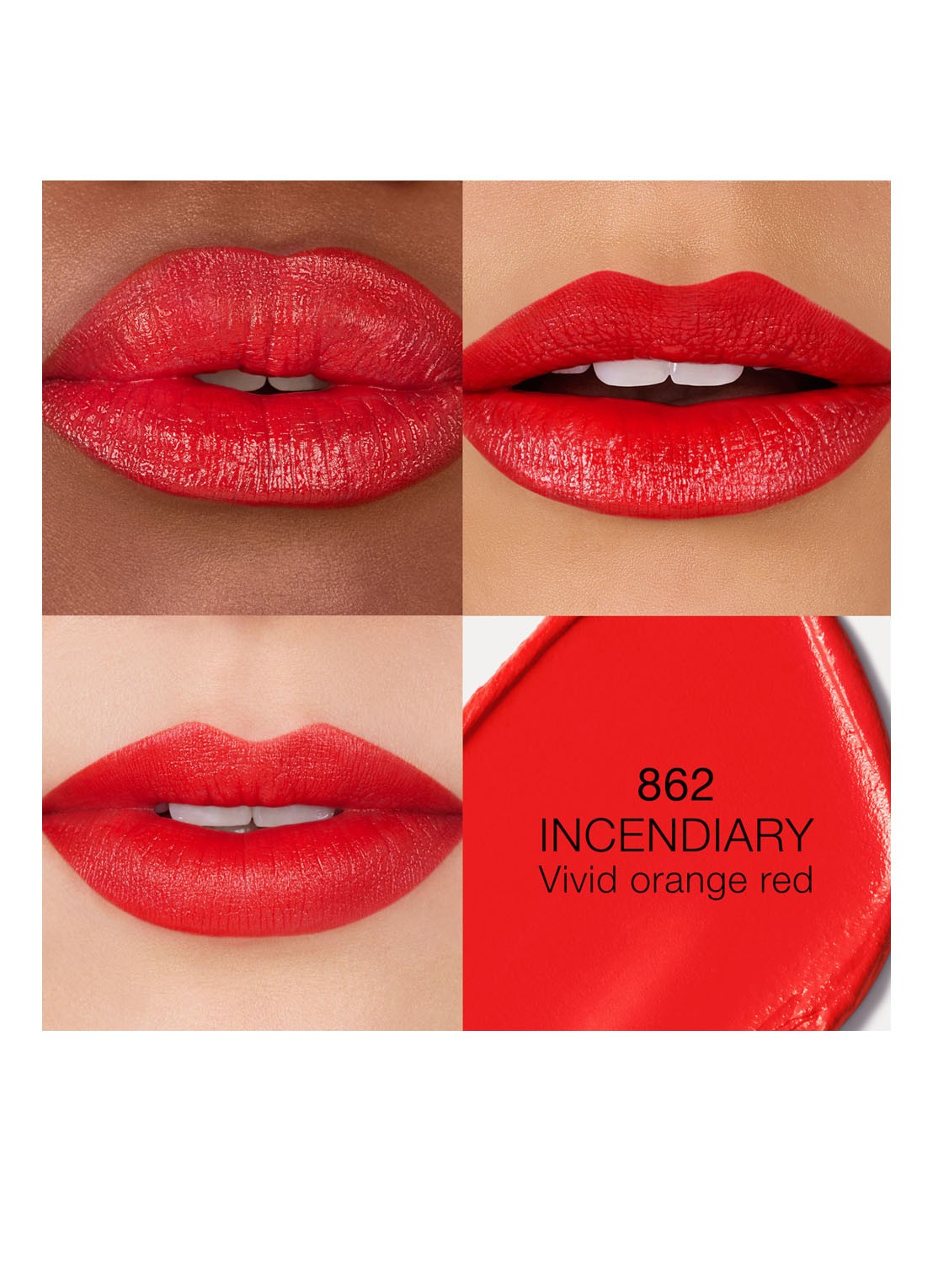 NARS Explicit Lipstick - detail 2 incendiary - 862