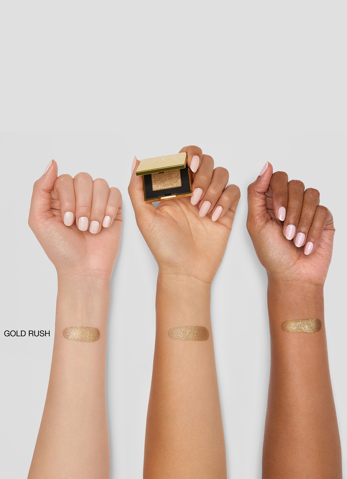 NARS Gold Rush Eyeshadow - Limited Edition oogschaduw - detail 4 gold rush