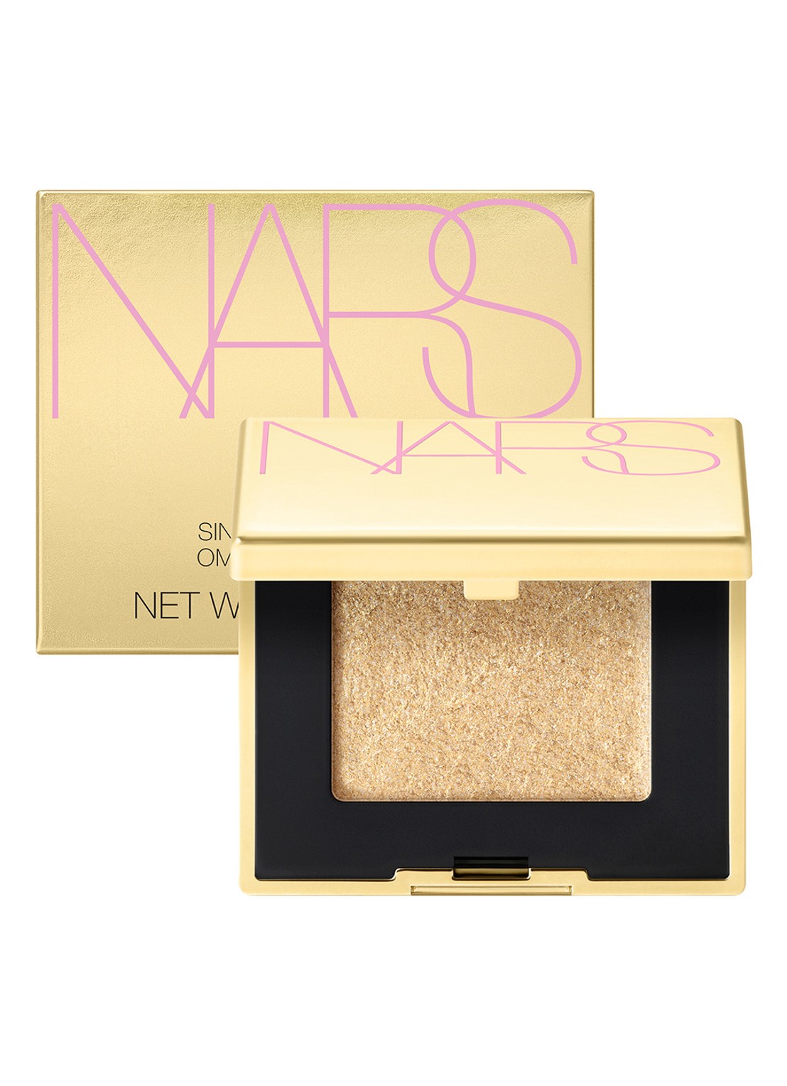 NARS Gold Rush Eyeshadow - Limited Edition oogschaduw - voorkant 6 gold rush