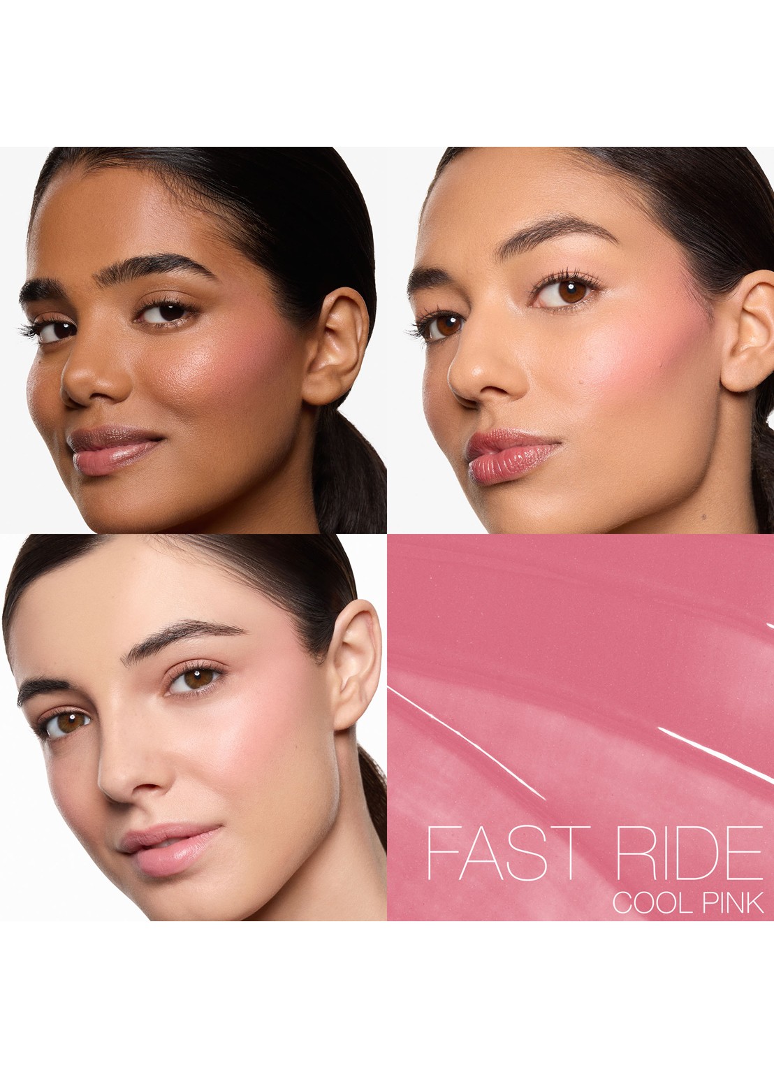 NARS Insatiable Liquid Blush - vloeibare blush - detail 2 fast ride