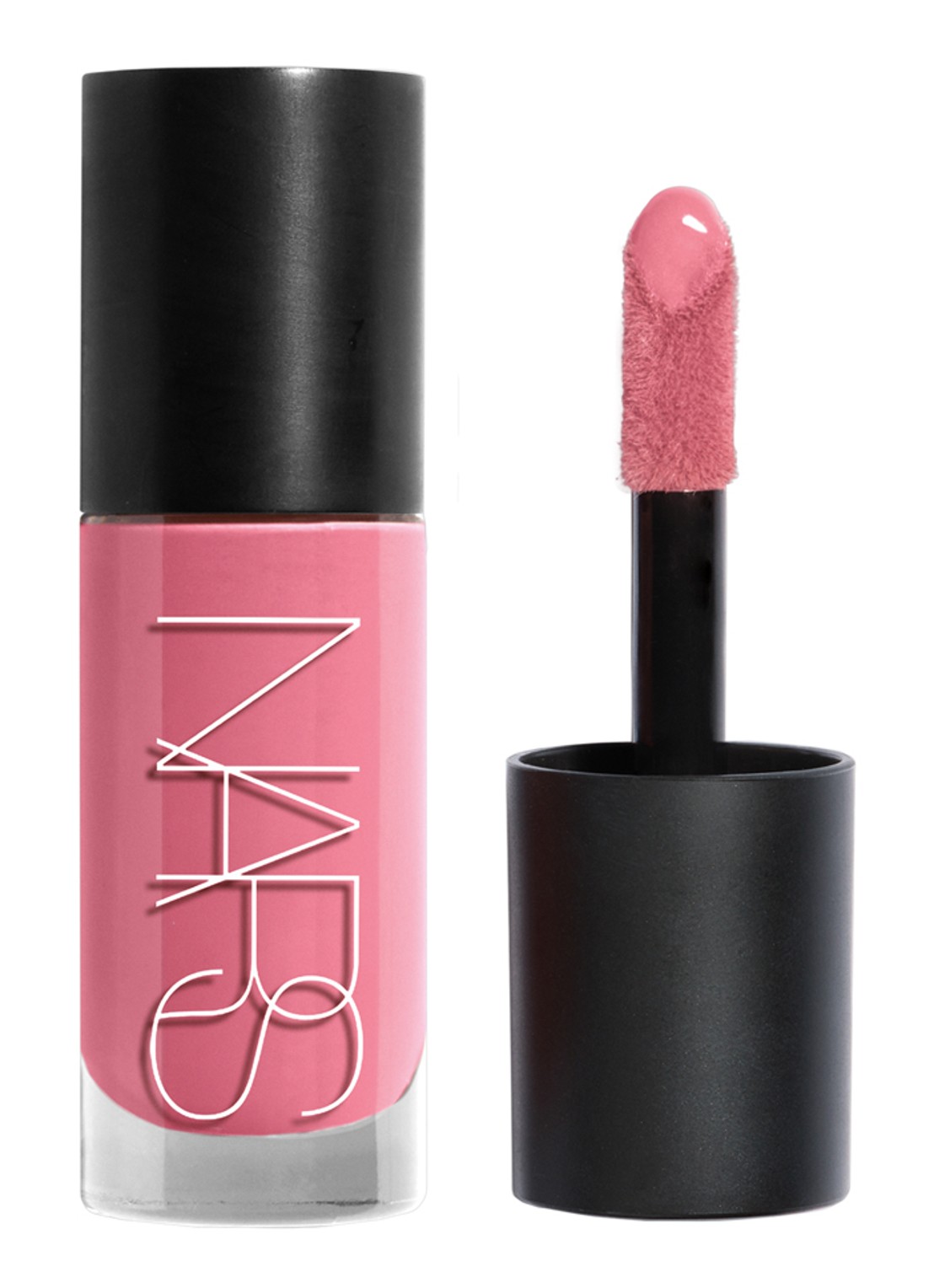 NARS Insatiable Liquid Blush - vloeibare blush - voorkant 6 fast ride