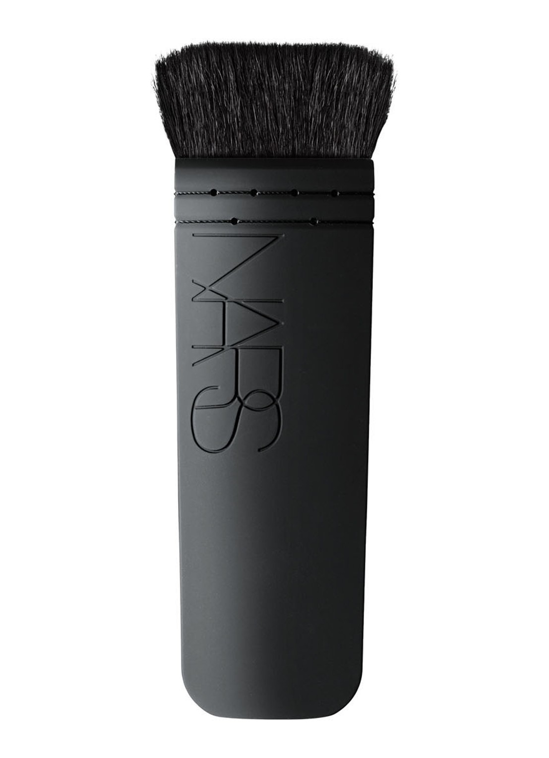 NARS Ita Kabuki Brush - platte kabukikwast - voorkant zwart