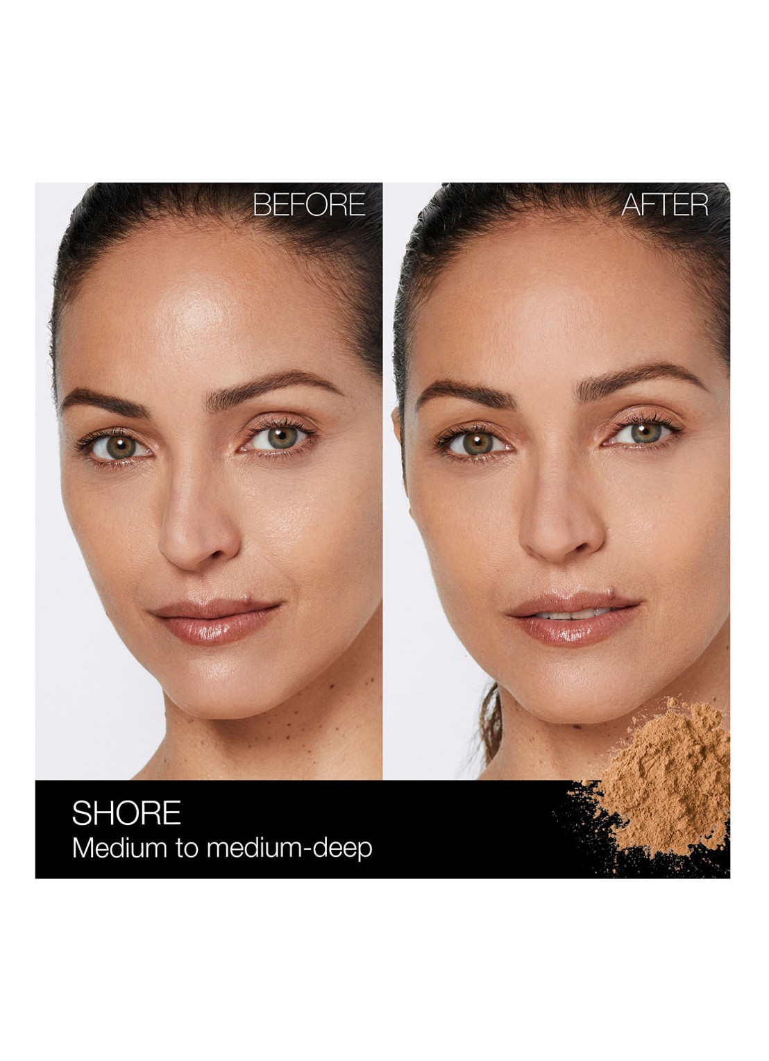 NARS Light Reflecting Loose Setting Powder - losse poeder - detail 4 shore