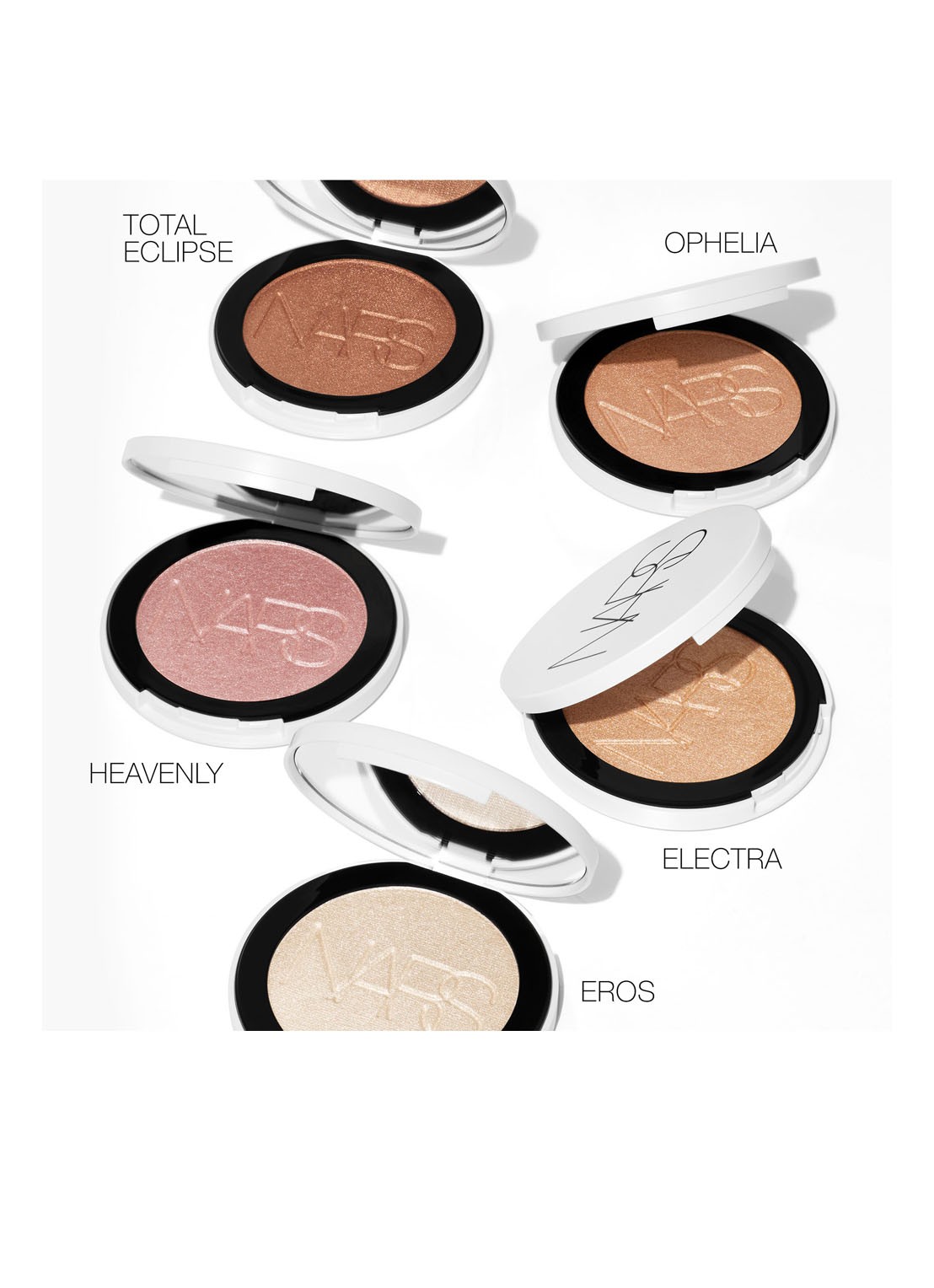 NARS Light Reflecting™ Luminizing Powder Refill - highlighter  - detail 7 heavenly