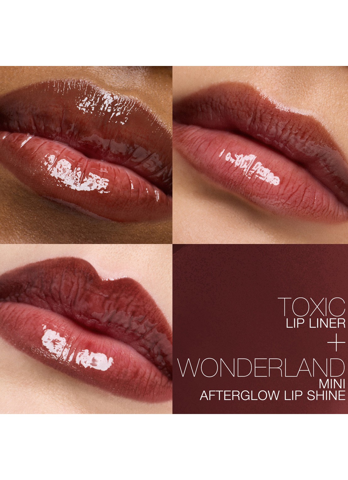 NARS Lip Liner & Mini Afterglow Lip Shine duo  - detail 2 toxic / wonderland