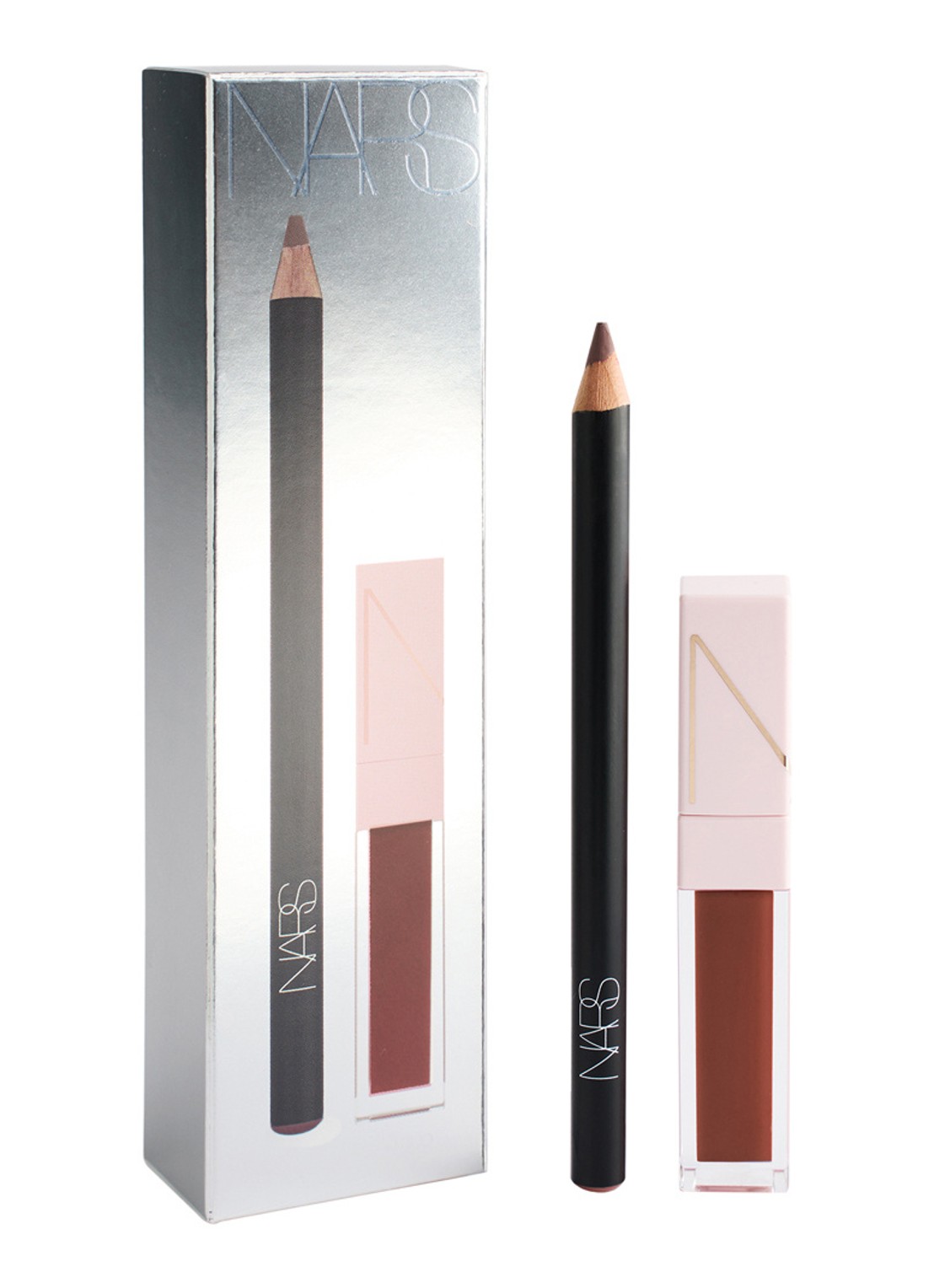 NARS Lip Liner & Mini Afterglow Lip Shine duo  - voorkant toxic / wonderland