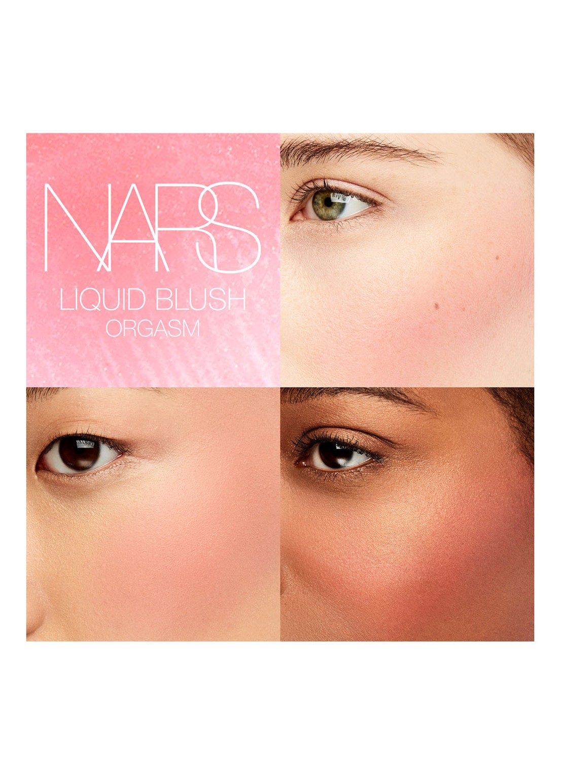 NARS Liquid Blush - detail 5 orgasm
