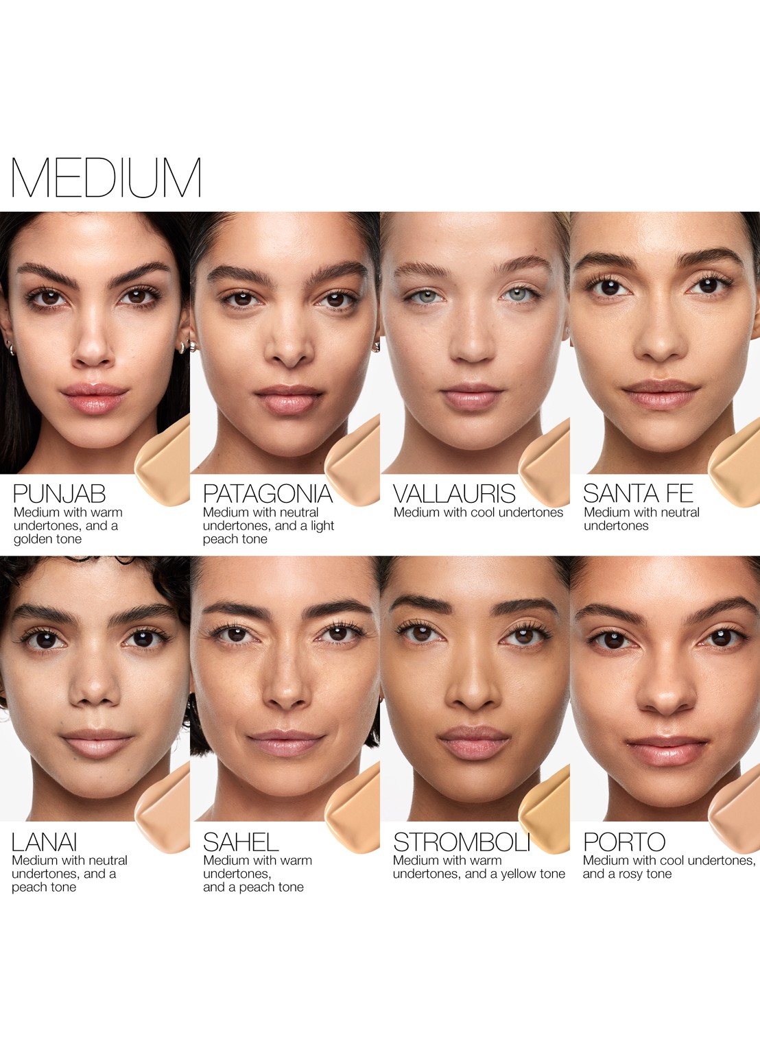 NARS Natural Matte Longwear Foundation - vloeibare foundation - detail 4  punjab