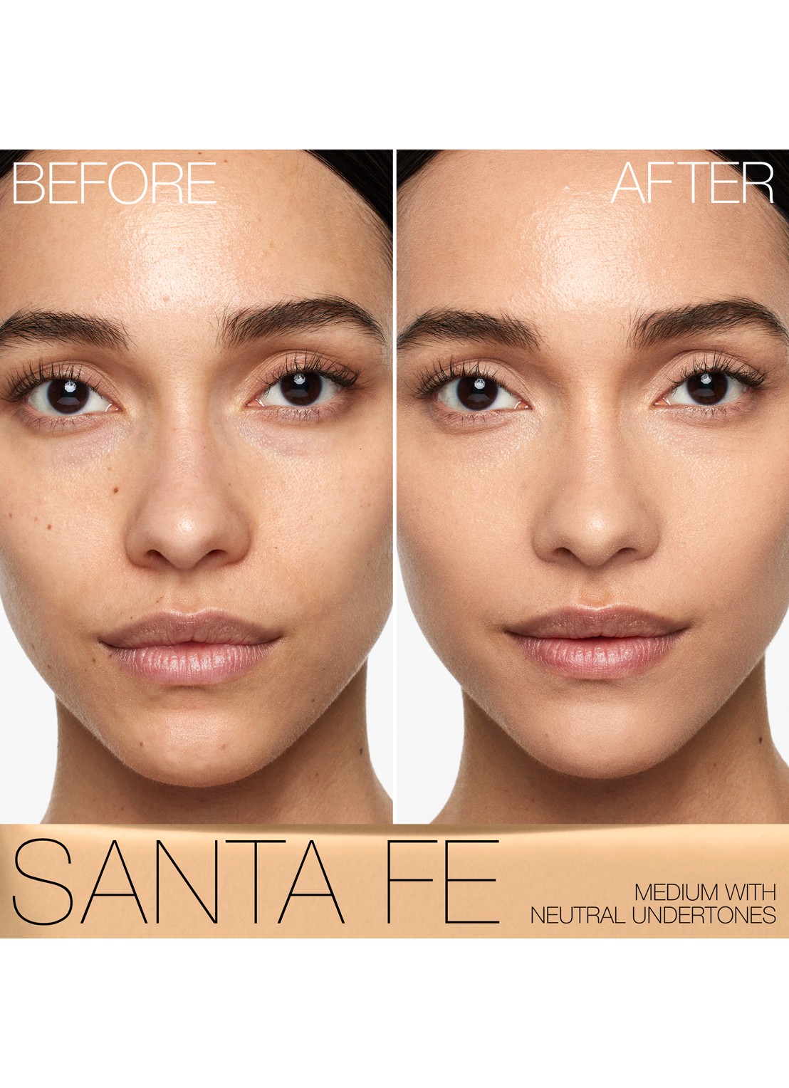NARS Natural Matte Longwear Foundation - vloeibare foundation - detail 2  santa fe