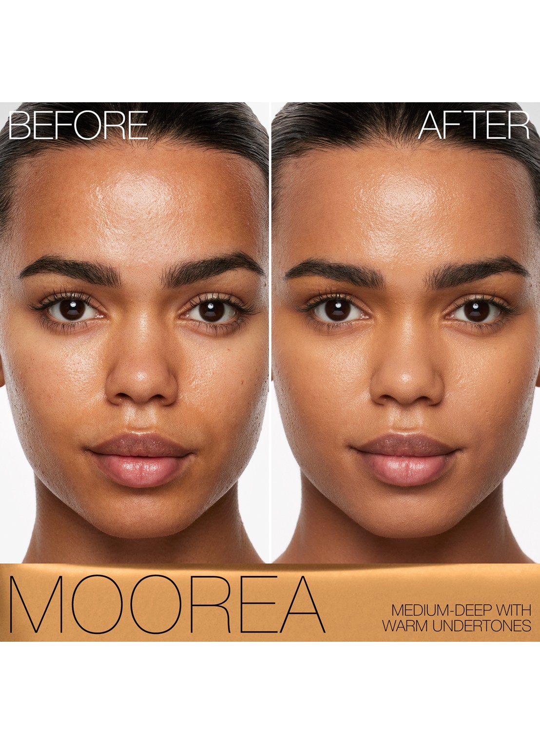 NARS Natural Matte Longwear Foundation - vloeibare foundation - detail 4  moorea