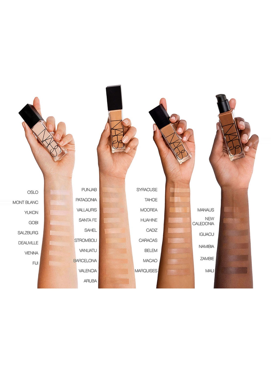 NARS Natural Radiant Longwear Foundation - voorkant 2 barcelona