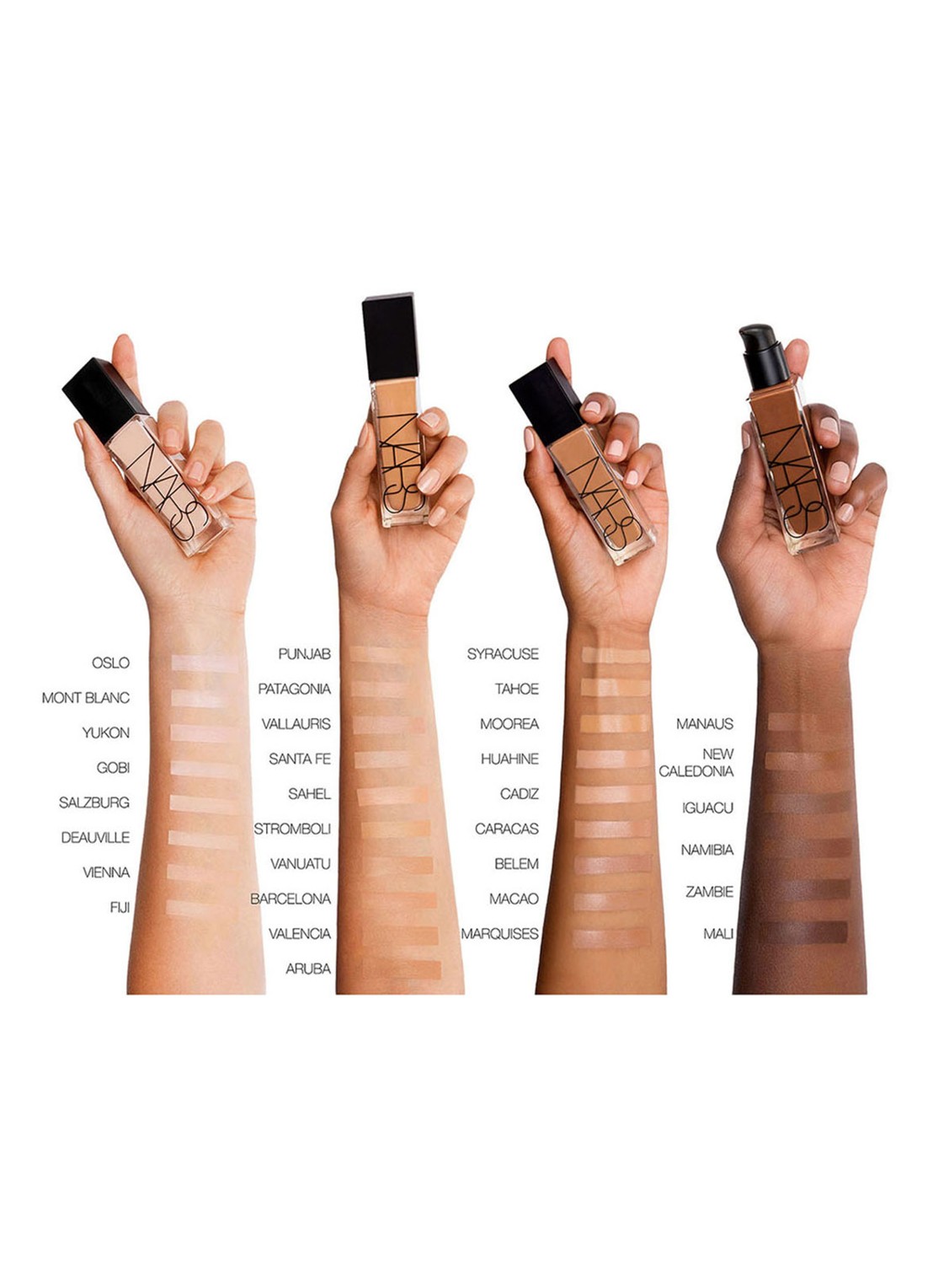 NARS Natural Radiant Longwear Foundation - voorkant 5 manaus