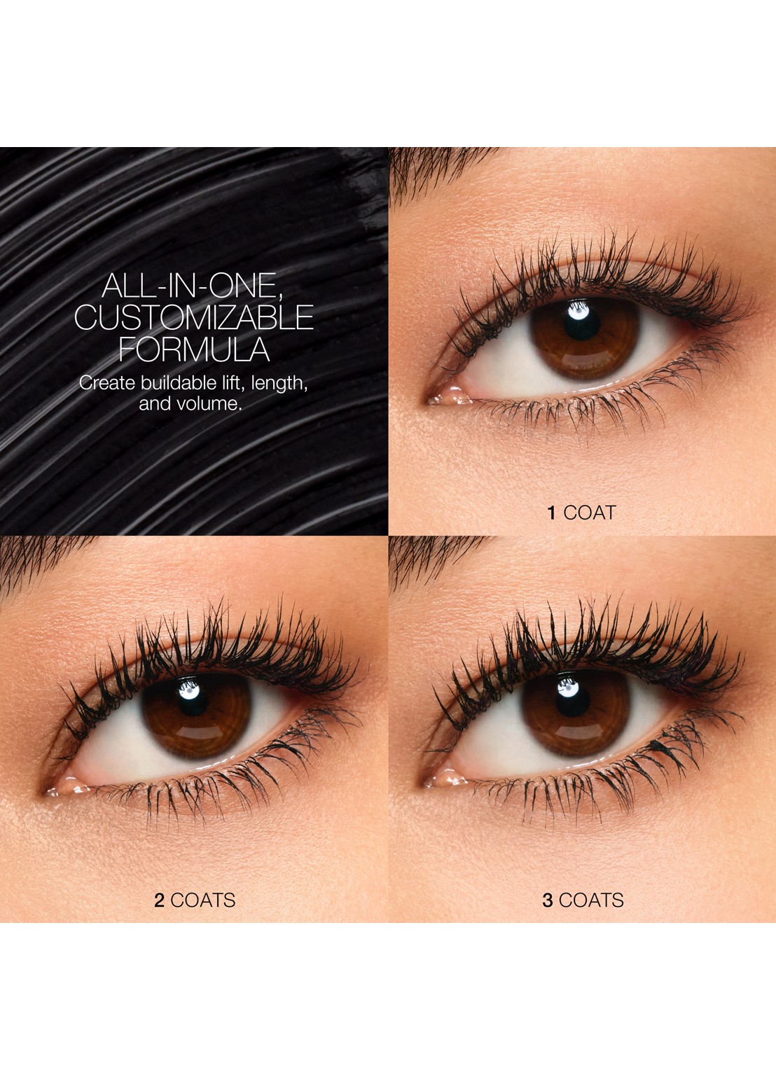 NARS Notorious Mascara - detail 6 infamous brown