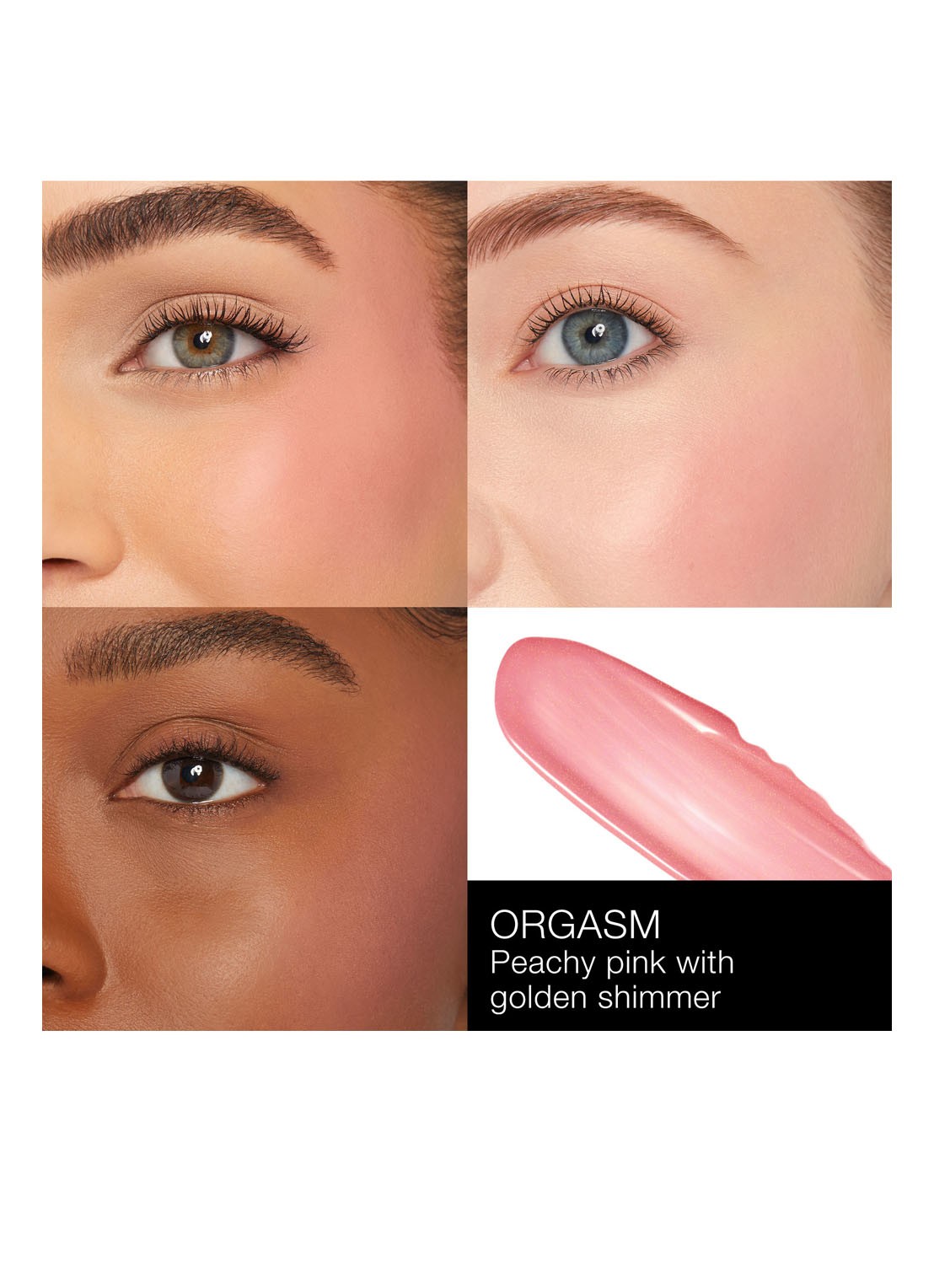 NARS Orgasm Afterglow Lipstick & Mini Liquid Blush Duo - Limited Edition make-up set - detail 4 orgasm