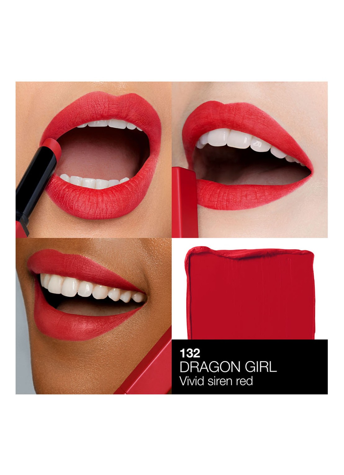 NARS Powermatte High-Intensity Lipstick  - detail 3 dragon girl - 132
