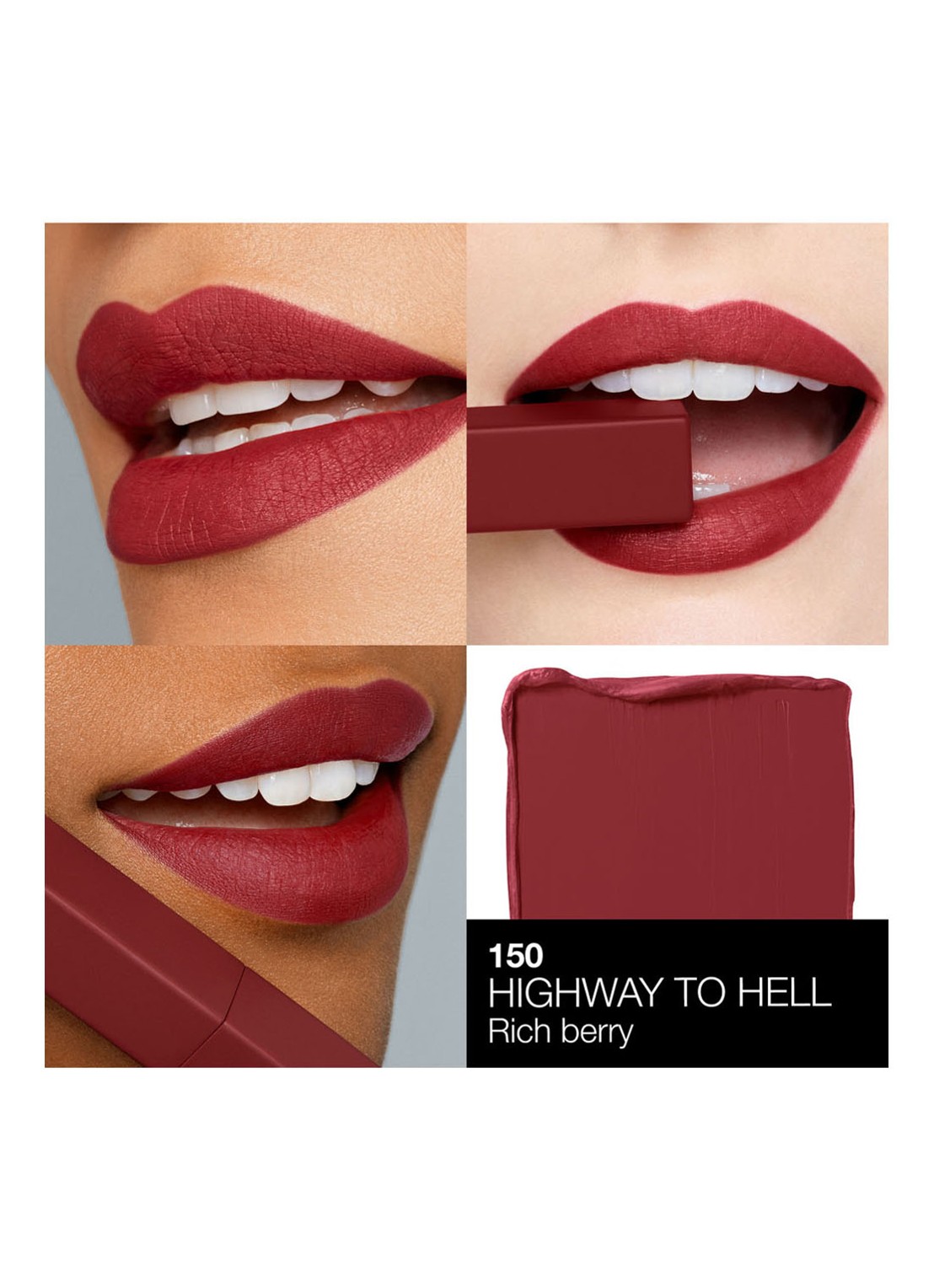 NARS Powermatte High-Intensity Lipstick  - detail 4 highway to hell - 150