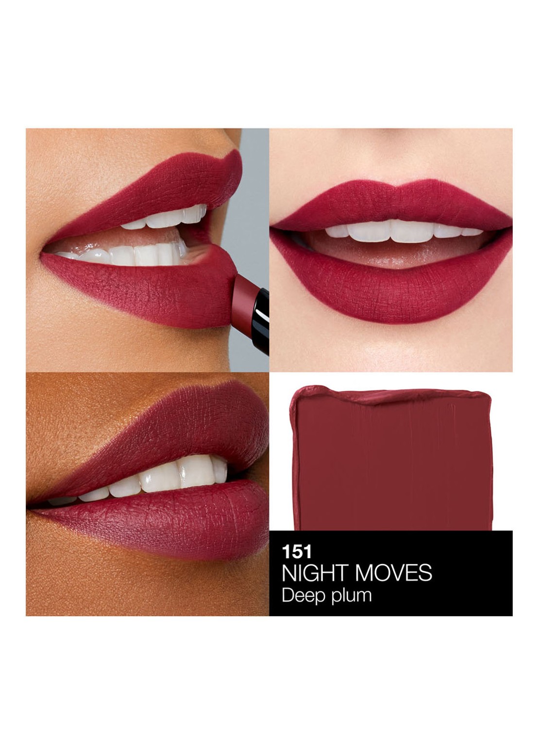 NARS Powermatte High-Intensity Lipstick  - detail 4 night moves - 151