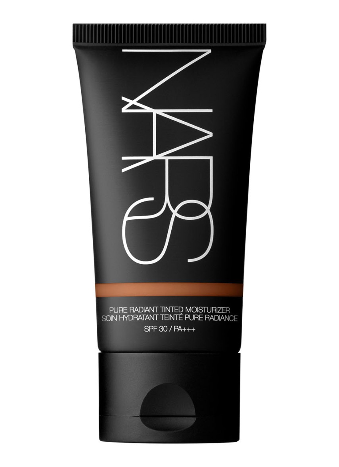 NARS Pure Radiant Tinted Moisturiser SPF30 - getinte dagcrème - voorkant havana