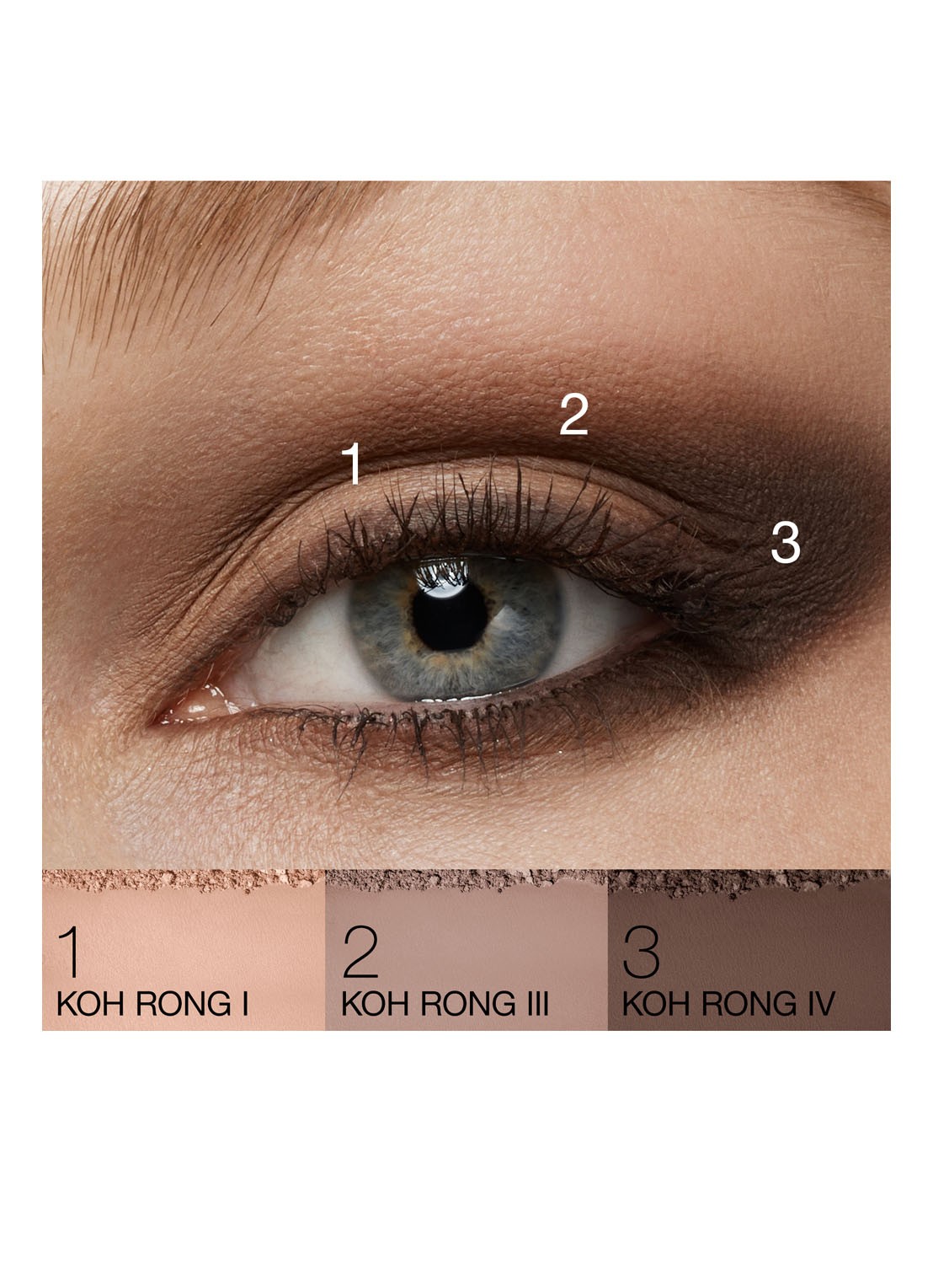 NARS Quad Eyeshadow Koh rong - oogschaduwpalette - detail 3 koh rong