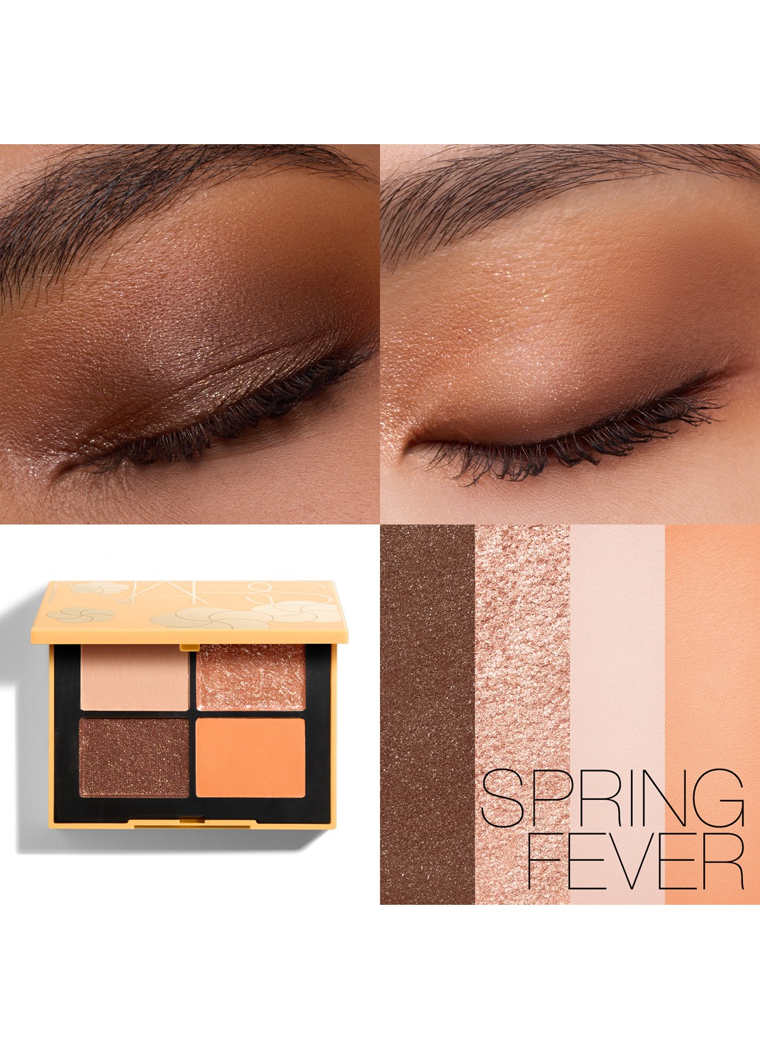 NARS Quad Eyeshadow - Limited Edition oogschaduwpalette  - detail 4 warm coral