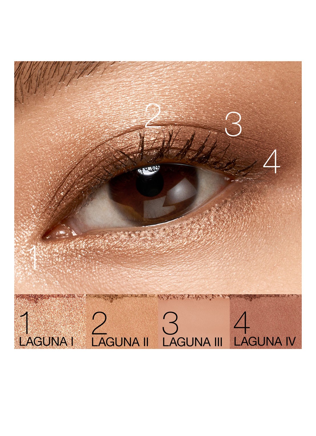 NARS Quad Eyeshadow - oogschaduwpalette - detail 6 laguna